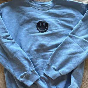 Blue crewneck
